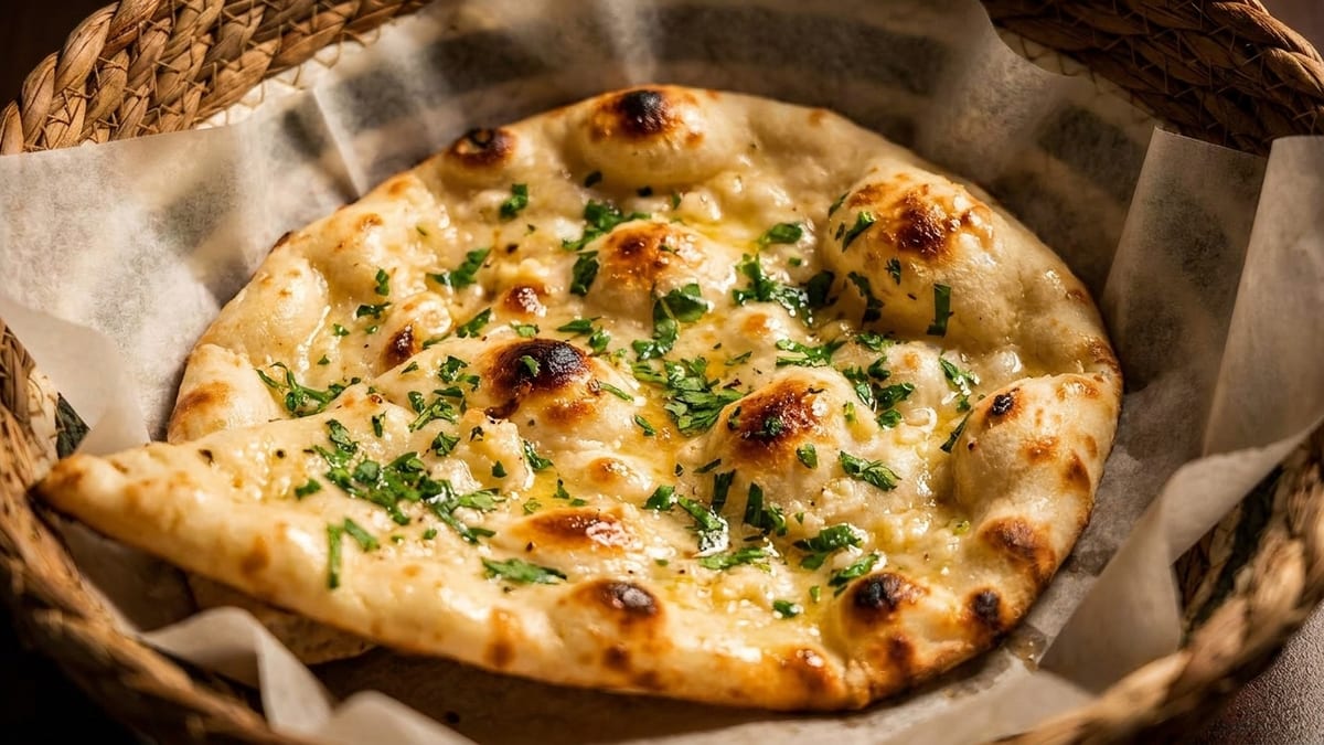 Garlic Cheese Naan and the Staples That Stick